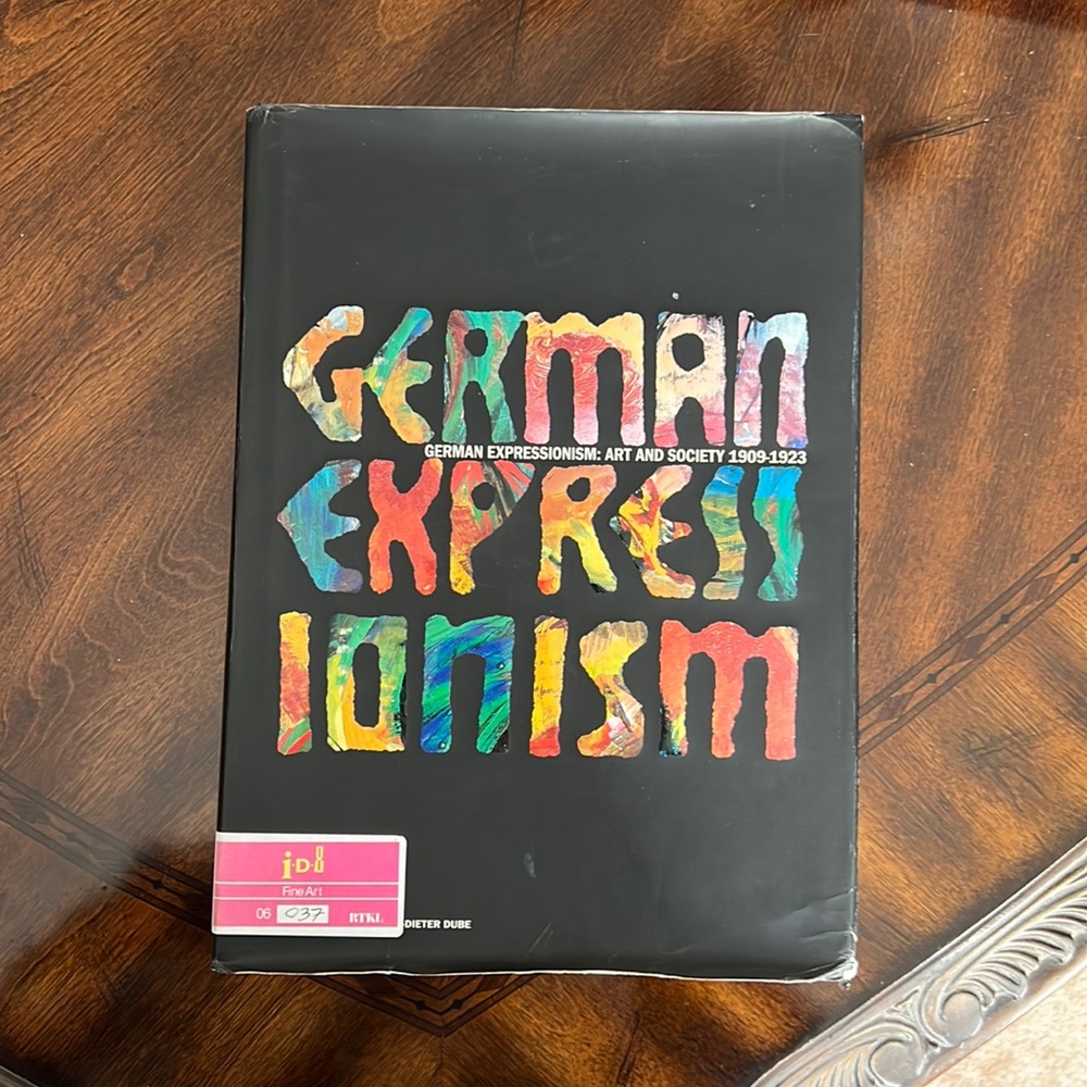 German Expressionism Art Book